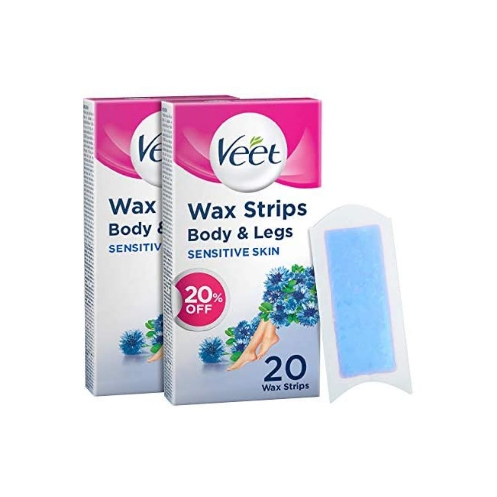 Veet Easy-Gel Sensitive Skin Wax Strips 